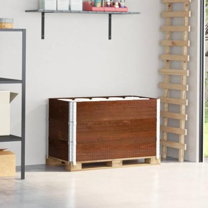 Rame pentru paleți 3 buc. maro 100x50 cm lemn masiv de pin GartenMobel Dekor