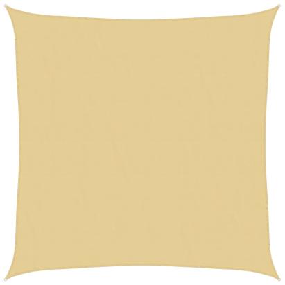 Parasolar, nisipiu, 6x6 m, 100% poliester Oxford GartenMobel Dekor