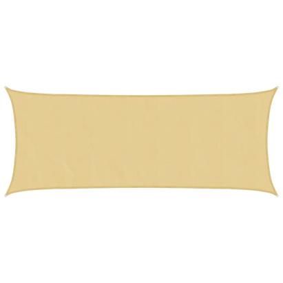 Parasolar, nisipiu, 4,5x2 m, 100% poliester Oxford GartenMobel Dekor