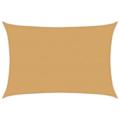 Pânză parasolar, nisipiu dreptunghiular 5x6 m HDPE 160 g/m² GartenMobel Dekor