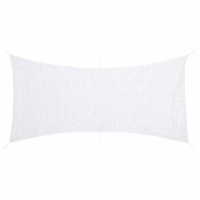 Plasă de camuflaj cu geantă de depozitare, alb, 410x285 cm GartenMobel Dekor