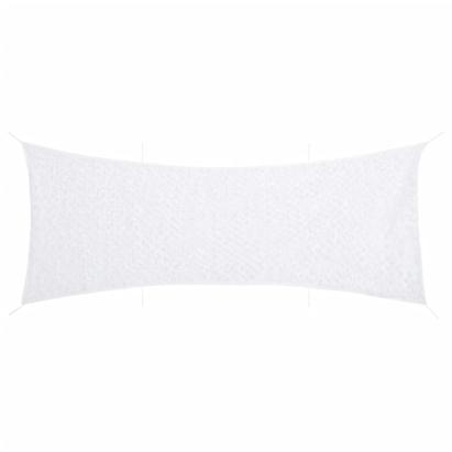 Plasă de camuflaj cu geantă de depozitare, alb, 721x294 cm GartenMobel Dekor