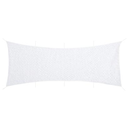 Plasă de camuflaj cu geantă de depozitare, alb, 833x297 cm GartenMobel Dekor