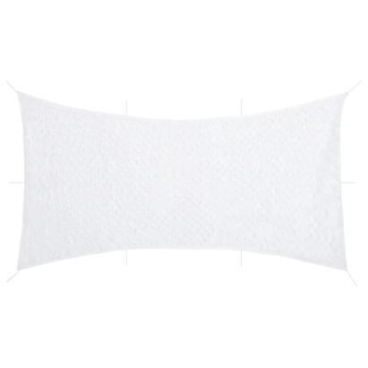 Plasă de camuflaj cu geantă de depozitare, alb, 600x414 cm GartenMobel Dekor