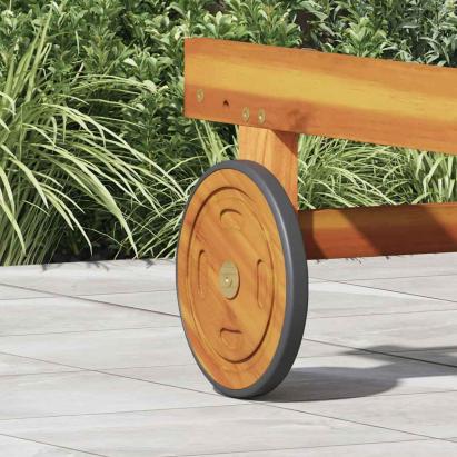 Roți Spațiale cu roata 2 pcs Maro 20.5 x 20.5 x 2 cm GartenMobel Dekor