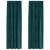 Perdele opace 2 pcs Verde închis 140 x 260 cm Catifea GartenMobel Dekor
