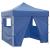41466  Blue Foldable Tent 3 x 3 m with 4 Walls GartenMobel Dekor