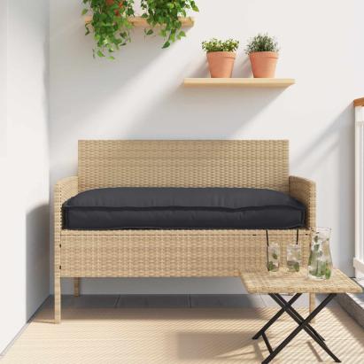 Pernă Negru 120 x 60 x 12 cm Material Oxford GartenMobel Dekor