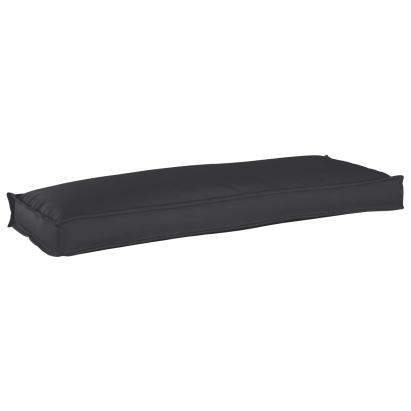 Pernă Negru 110 x 40 x 8 cm Material Oxford GartenMobel Dekor