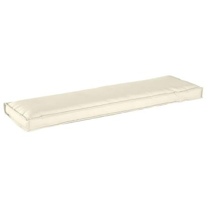 Pernă Crem 140 x 40 x 8 cm Material Oxford GartenMobel Dekor