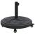 Bază pentru umbrelă Art Deco Negru Ø 45 x 39,5 cm Fier GartenMobel Dekor