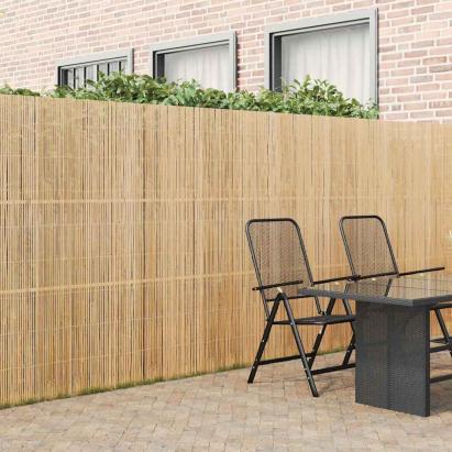 Gard din bambus natural 400 x 180 cm Bambus GartenMobel Dekor