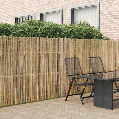 Gard din bambus natural 600 x 150 cm Bambus GartenMobel Dekor