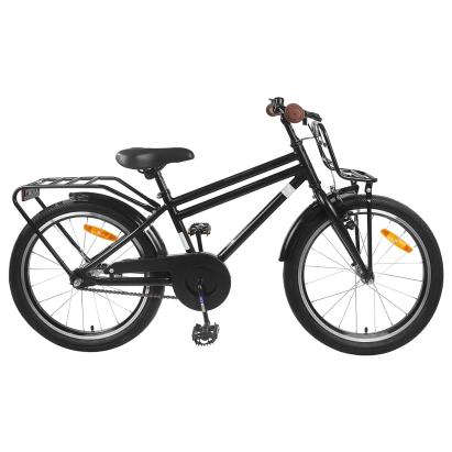 Bicicletă pentru Copii 22 Inci pentru 7-12 ani Negru GartenMobel Dekor