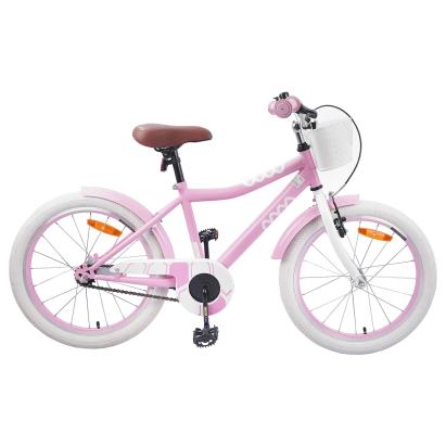 Bicicletă pentru Copii 18 Inci pentru 5-7 ani Roz deschis GartenMobel Dekor