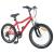 Bicicletă pentru Copii 24 Inci 6-Speed pentru 8-12 ani Roșu GartenMobel Dekor