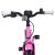 Bicicletă pentru Copii 22 Inci 7-12 Roz închis GartenMobel Dekor