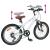 Kids Mountain Bike 20 Inci 6-Speed pentru 5-8 ani Alb GartenMobel Dekor