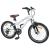 Kids Mountain Bike 24 Inci 6-Speed pentru 8-12 ani Alb GartenMobel Dekor