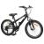 Kids Mountain Bike 24 Inci 6-Speed pentru 8-12 ani Negru GartenMobel Dekor