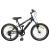 Kids Mountain Bike 24 Inci 6-Speed pentru 8-12 ani Negru GartenMobel Dekor