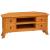 Cabinet TV natural 100 x 40,5 x 46 cm Lemn masiv de mahon GartenMobel Dekor