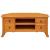 Cabinet TV natural 100 x 40,5 x 46 cm Lemn masiv de mahon GartenMobel Dekor