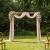 Arc de nuntă Maro deschis 225 x 95 x 226 cm Lemn de pin masiv GartenMobel Dekor