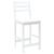 Scaune de dining 2 pcs Alb 40 x 47,5 x 99,5 cm GartenMobel Dekor