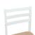 Scaune de dining 2 pcs Alb 40 x 47,5 x 99,5 cm GartenMobel Dekor