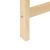 Scaune de dining 2 pcs natural 40 x 47,5 x 99,5 cm GartenMobel Dekor