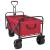 Trolley Manevrabil Pliabil Manual Roșu 89 x 63 x 96 cm GartenMobel Dekor