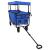 Trolley Manevrabil Pliabil Manual Negru 105 x 56.5 x 116 cm GartenMobel Dekor