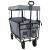 Trolley Manevrabil Pliabil Manual Gri 105 x 56.5 x 116 cm GartenMobel Dekor