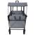 Trolley Manevrabil Pliabil Manual Gri 105 x 56.5 x 116 cm GartenMobel Dekor