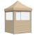 Cort pentru Petreceri Bej 200 x 200 x 306 cm Material Oxford GartenMobel Dekor