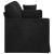 Canapea Negru 228 x 78 x 80 cm Catifea GartenMobel Dekor