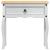 Masă consolă cu sertar Alb 73 x 35 x 73 cm Lemn de pin masiv GartenMobel Dekor