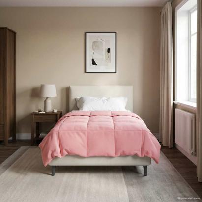 Pilotă de vară Patos Roz 155 x 200 cm Microfibră GartenMobel Dekor