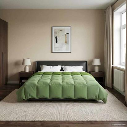 Pilotă de vară Patos Verde 200 x 200 cm Microfibră GartenMobel Dekor