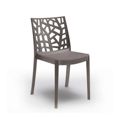 Leziter Scaun de grădină din plastic Trinity, model cappuccino Mobalis Homvera