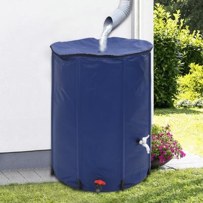 Rezervor de apă cu robinet, pliabil, 750 L, PVC GartenMobel Dekor