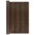 Paravan pentru balcon, maro și negru, 1000x100 cm, poliratan GartenMobel Dekor