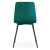 Set 6 scaune tapitate, Livo, velur matlasat, 46x44x87 cm, verde smarald Household NewTrend