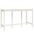 Set mobilier de bar, 9 piese, alb, lemn masiv de pin GartenMobel Dekor