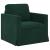 Canapea 2 pcs Verde închis 228 x 78 x 80 cm Catifea GartenMobel Dekor