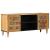Cabinet TV natural 105 x 33,5 x 46 cm Lemn de mango solid GartenMobel Dekor