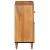 Bufet cu ușă natural 80 x 33,5 x 75 cm Lemn de mango solid GartenMobel Dekor