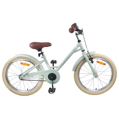 Bicicletă pentru Copii 18 Inci pentru 5-7 ani Verde deschis GartenMobel Dekor