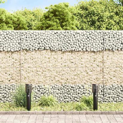 Pietre de Grădină Auriu 12 cm Sticlă GartenMobel Dekor